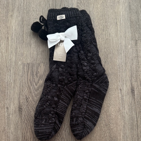 UGG Accessories - UGG Black Knit Socks